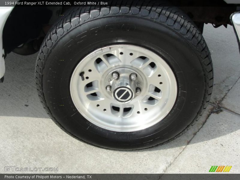 Oxford White / Blue 1994 Ford Ranger XLT Extended Cab