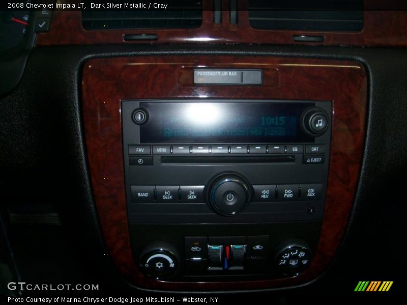 Dark Silver Metallic / Gray 2008 Chevrolet Impala LT
