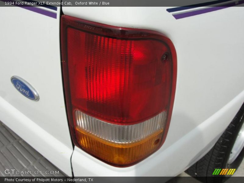 Oxford White / Blue 1994 Ford Ranger XLT Extended Cab