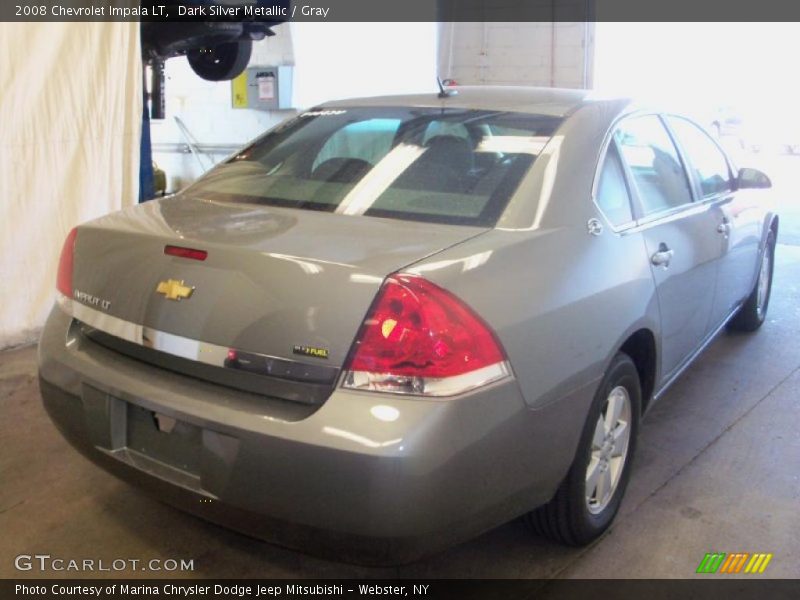 Dark Silver Metallic / Gray 2008 Chevrolet Impala LT