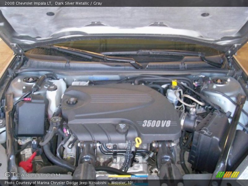 Dark Silver Metallic / Gray 2008 Chevrolet Impala LT