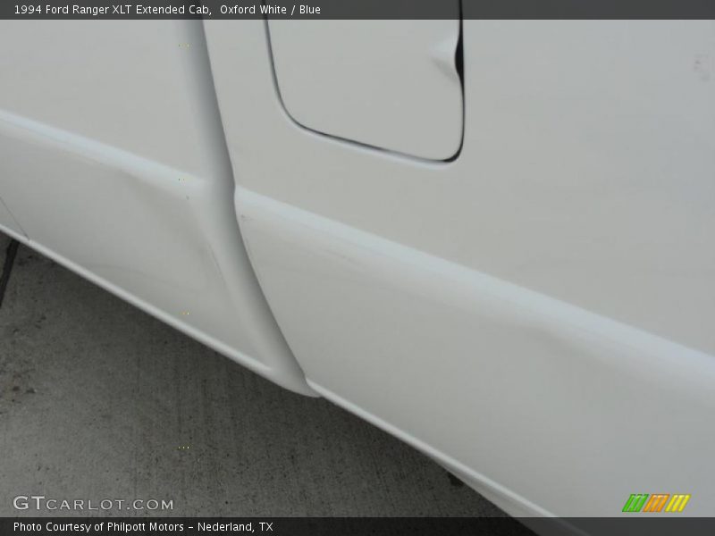 Oxford White / Blue 1994 Ford Ranger XLT Extended Cab