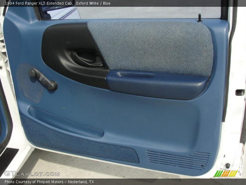 Oxford White / Blue 1994 Ford Ranger XLT Extended Cab