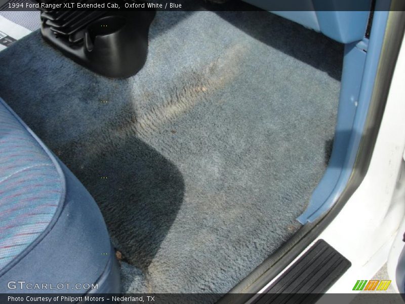 Oxford White / Blue 1994 Ford Ranger XLT Extended Cab