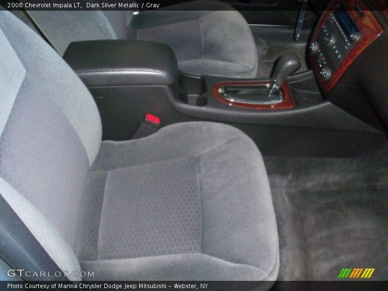Dark Silver Metallic / Gray 2008 Chevrolet Impala LT
