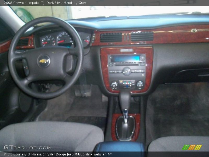 Dark Silver Metallic / Gray 2008 Chevrolet Impala LT