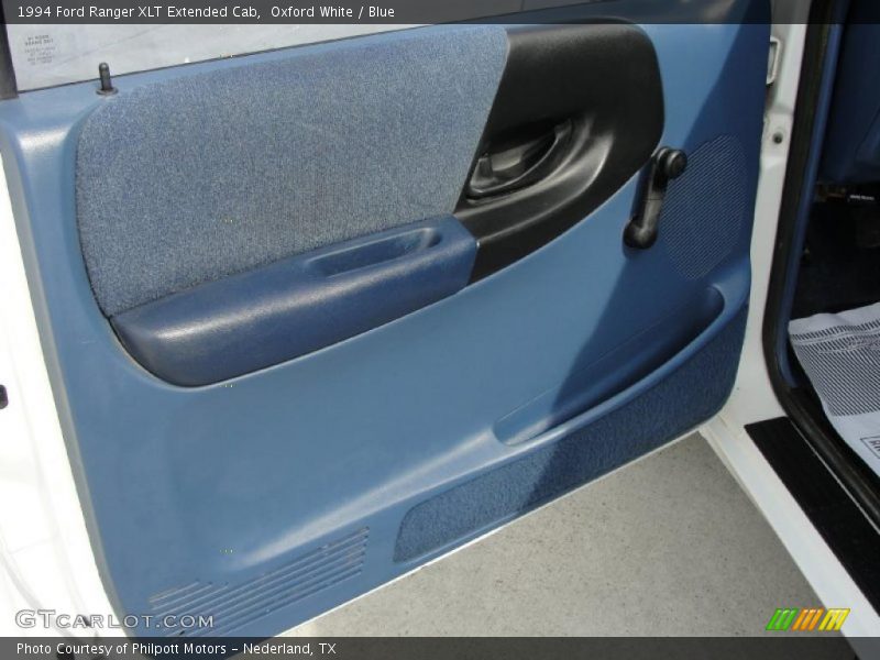 Oxford White / Blue 1994 Ford Ranger XLT Extended Cab