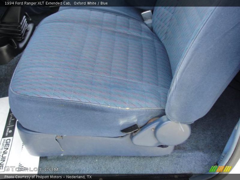 Oxford White / Blue 1994 Ford Ranger XLT Extended Cab