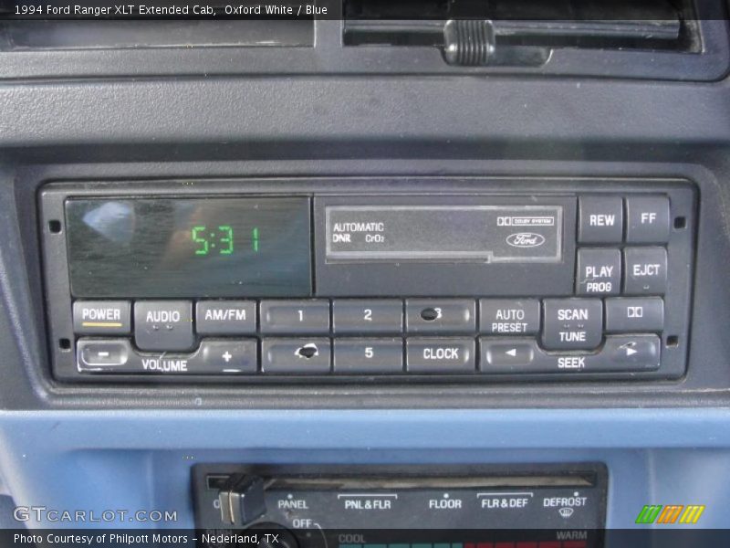 Oxford White / Blue 1994 Ford Ranger XLT Extended Cab