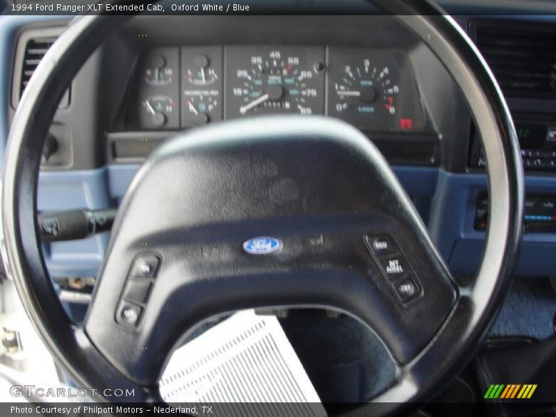 Oxford White / Blue 1994 Ford Ranger XLT Extended Cab