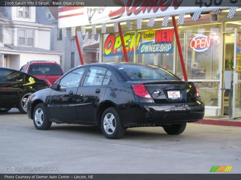 Black Onyx / Gray 2005 Saturn ION 1 Sedan