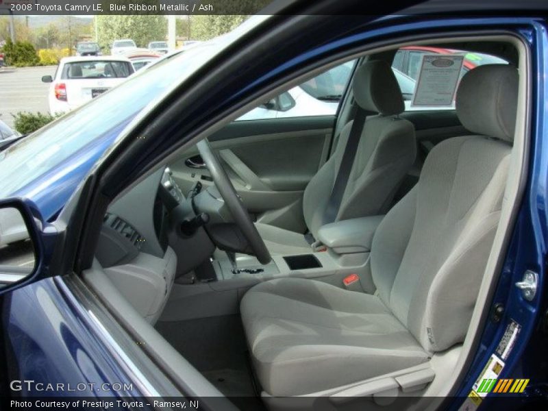 Blue Ribbon Metallic / Ash 2008 Toyota Camry LE