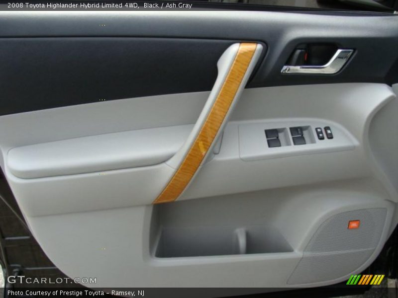 Black / Ash Gray 2008 Toyota Highlander Hybrid Limited 4WD