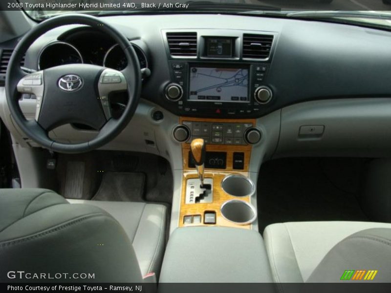 Black / Ash Gray 2008 Toyota Highlander Hybrid Limited 4WD