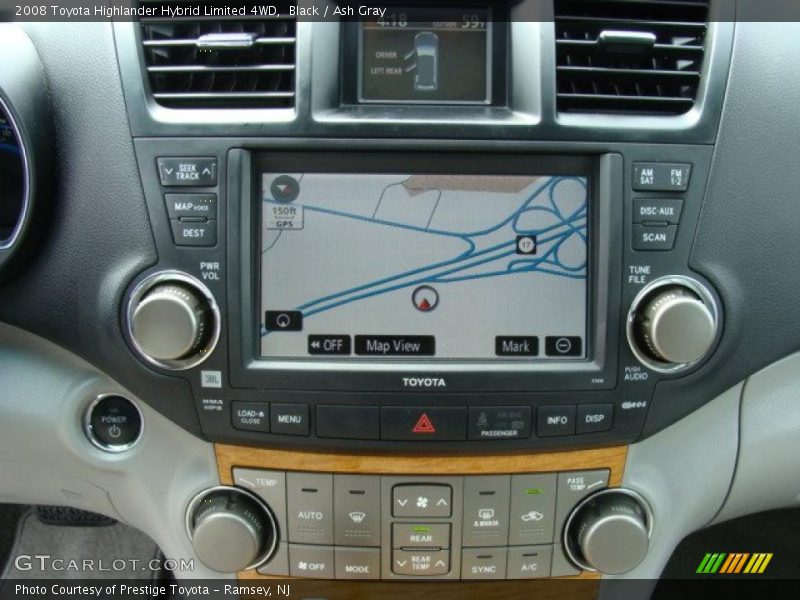 Black / Ash Gray 2008 Toyota Highlander Hybrid Limited 4WD