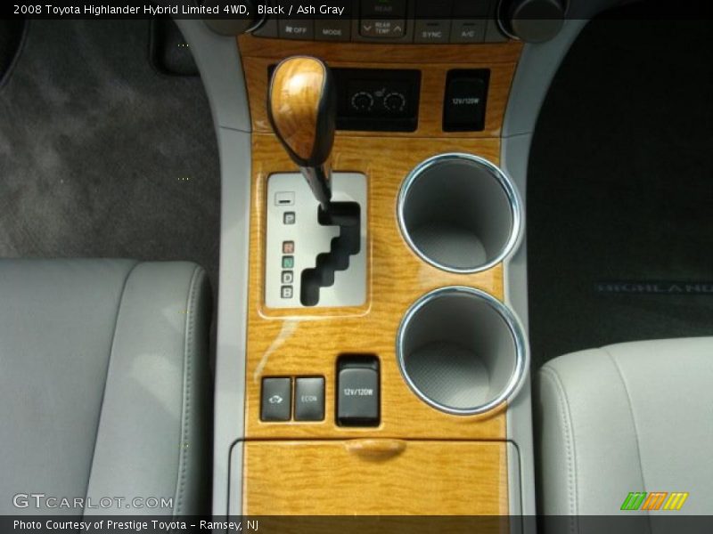 Black / Ash Gray 2008 Toyota Highlander Hybrid Limited 4WD