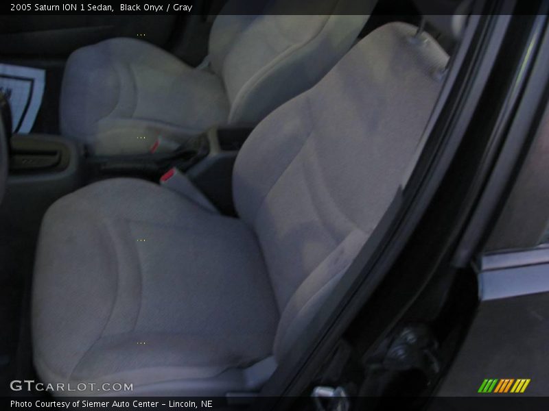 Black Onyx / Gray 2005 Saturn ION 1 Sedan