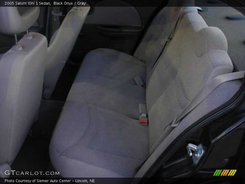 Black Onyx / Gray 2005 Saturn ION 1 Sedan