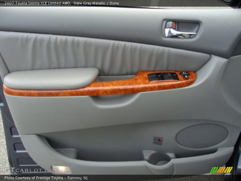 Slate Gray Metallic / Stone 2007 Toyota Sienna XLE Limited AWD