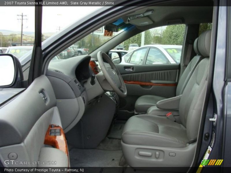 Slate Gray Metallic / Stone 2007 Toyota Sienna XLE Limited AWD