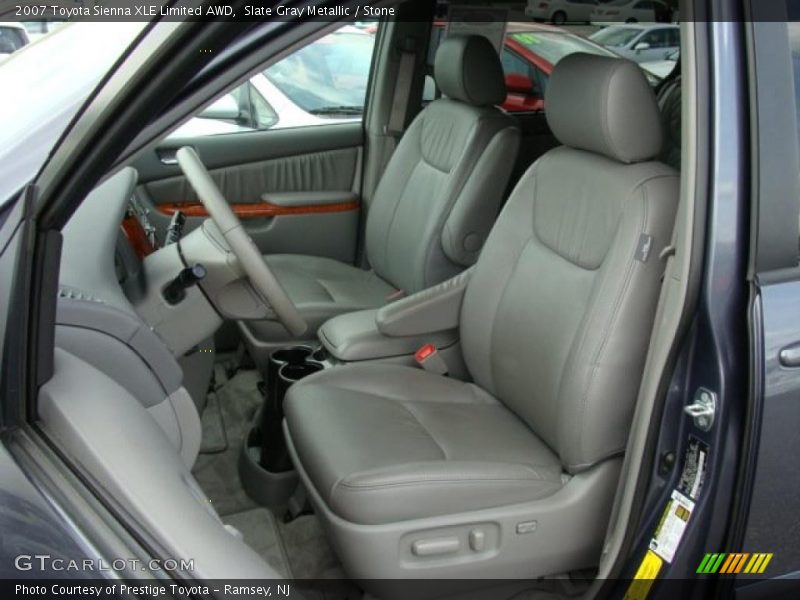 Slate Gray Metallic / Stone 2007 Toyota Sienna XLE Limited AWD