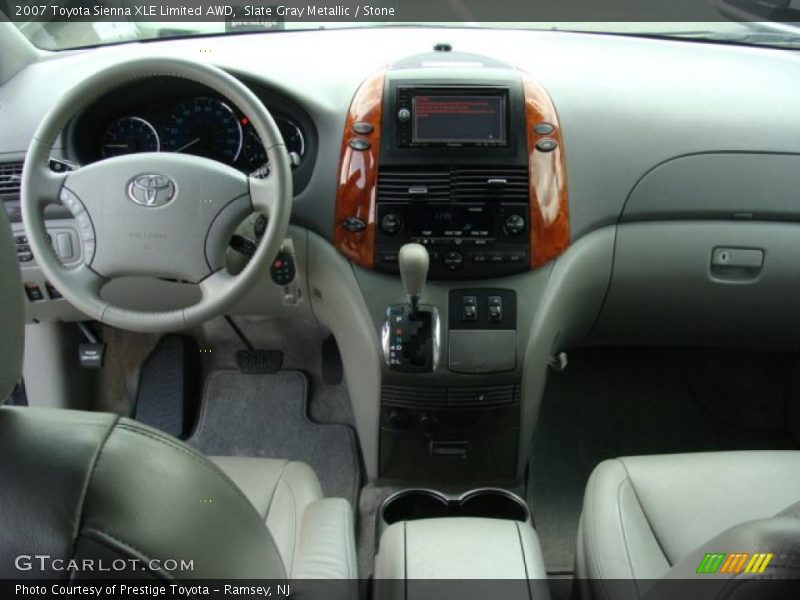 Slate Gray Metallic / Stone 2007 Toyota Sienna XLE Limited AWD