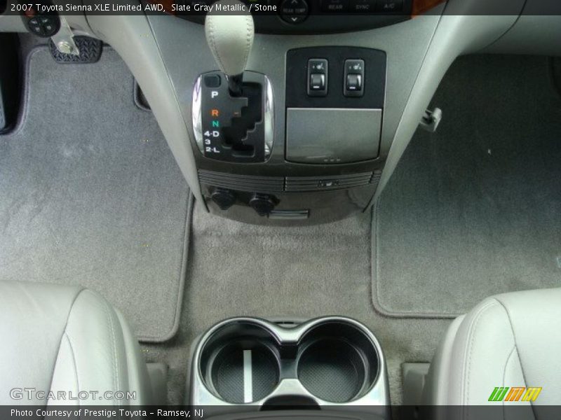 Slate Gray Metallic / Stone 2007 Toyota Sienna XLE Limited AWD