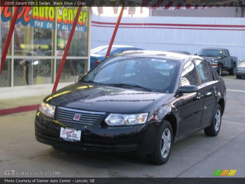 Black Onyx / Gray 2005 Saturn ION 1 Sedan