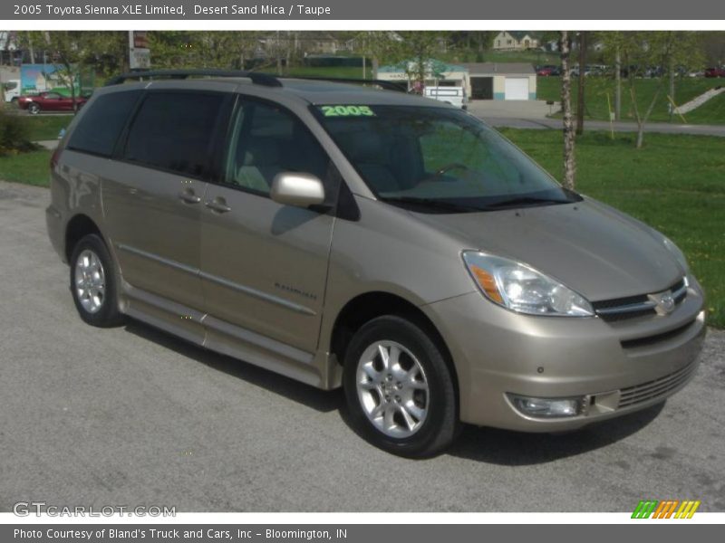 Desert Sand Mica / Taupe 2005 Toyota Sienna XLE Limited