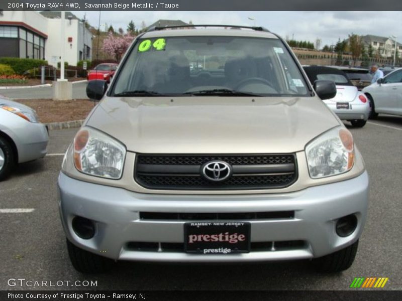 Savannah Beige Metallic / Taupe 2004 Toyota RAV4 4WD