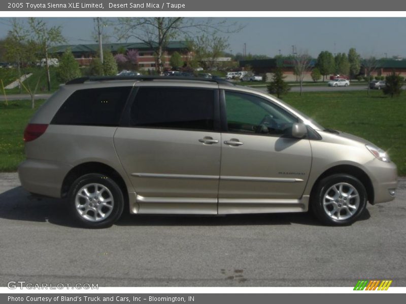 Desert Sand Mica / Taupe 2005 Toyota Sienna XLE Limited
