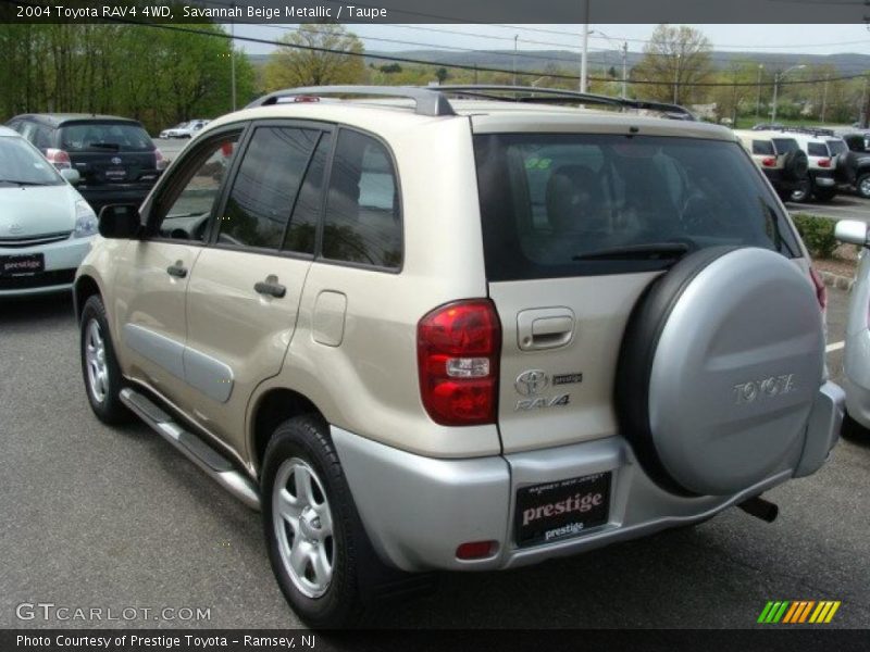 Savannah Beige Metallic / Taupe 2004 Toyota RAV4 4WD
