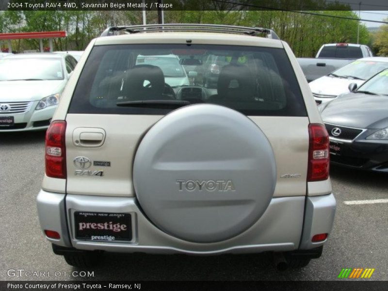 Savannah Beige Metallic / Taupe 2004 Toyota RAV4 4WD