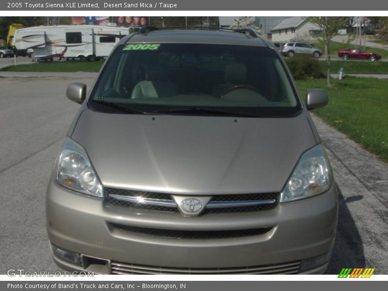 Desert Sand Mica / Taupe 2005 Toyota Sienna XLE Limited