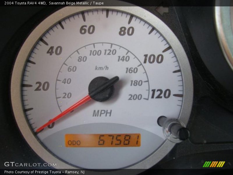 Savannah Beige Metallic / Taupe 2004 Toyota RAV4 4WD