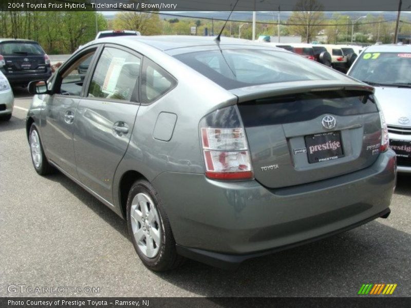 Tideland Pearl / Brown/Ivory 2004 Toyota Prius Hybrid