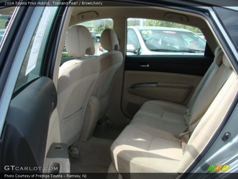 Tideland Pearl / Brown/Ivory 2004 Toyota Prius Hybrid