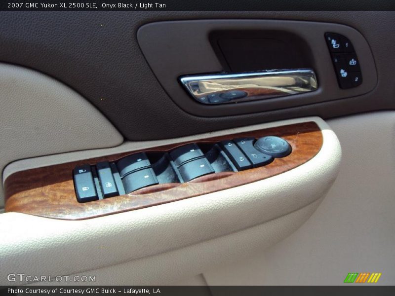 Onyx Black / Light Tan 2007 GMC Yukon XL 2500 SLE