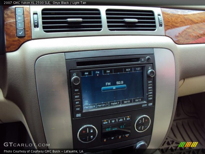 Onyx Black / Light Tan 2007 GMC Yukon XL 2500 SLE