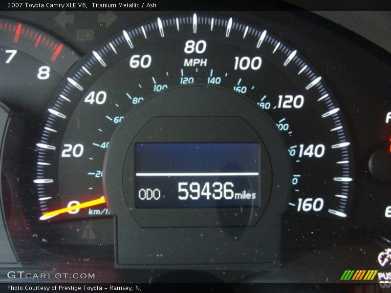 Titanium Metallic / Ash 2007 Toyota Camry XLE V6