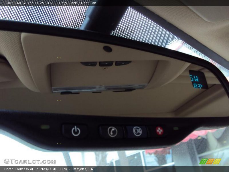 Onyx Black / Light Tan 2007 GMC Yukon XL 2500 SLE