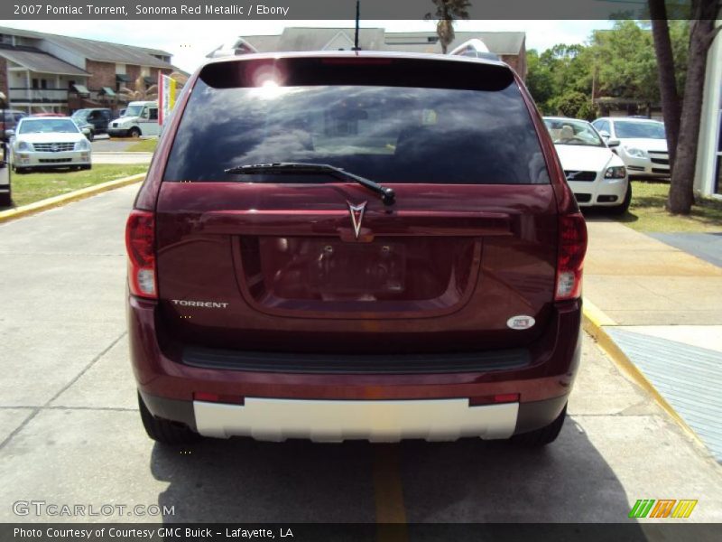 Sonoma Red Metallic / Ebony 2007 Pontiac Torrent