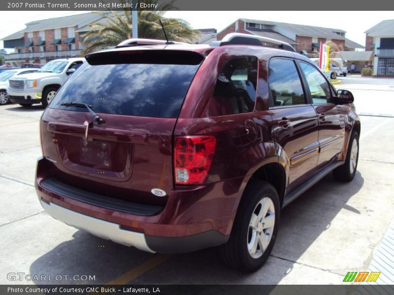 Sonoma Red Metallic / Ebony 2007 Pontiac Torrent