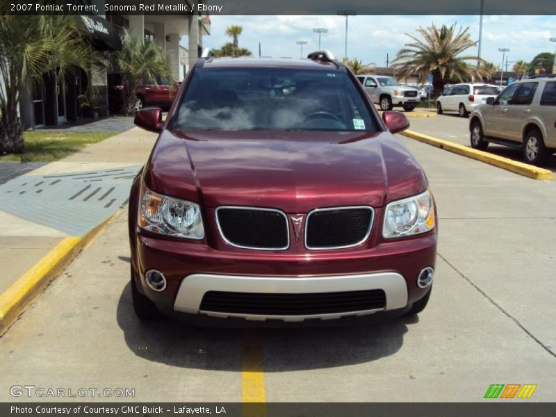 Sonoma Red Metallic / Ebony 2007 Pontiac Torrent