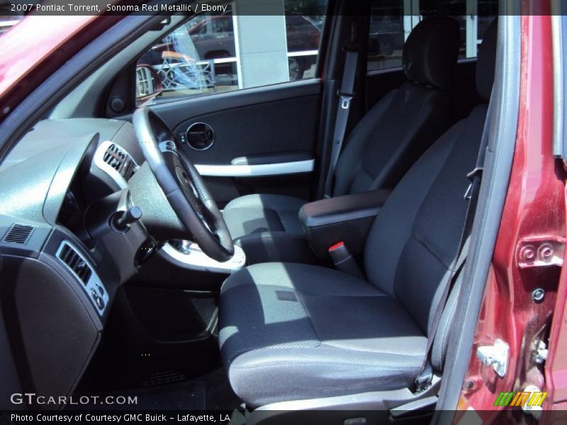 Sonoma Red Metallic / Ebony 2007 Pontiac Torrent