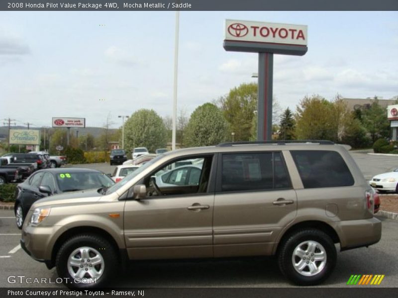 Mocha Metallic / Saddle 2008 Honda Pilot Value Package 4WD