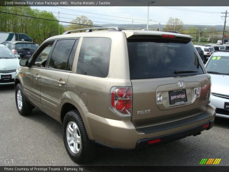 Mocha Metallic / Saddle 2008 Honda Pilot Value Package 4WD