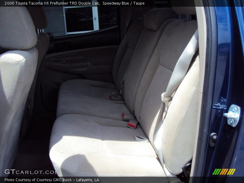 Speedway Blue / Taupe 2006 Toyota Tacoma V6 PreRunner TRD Double Cab