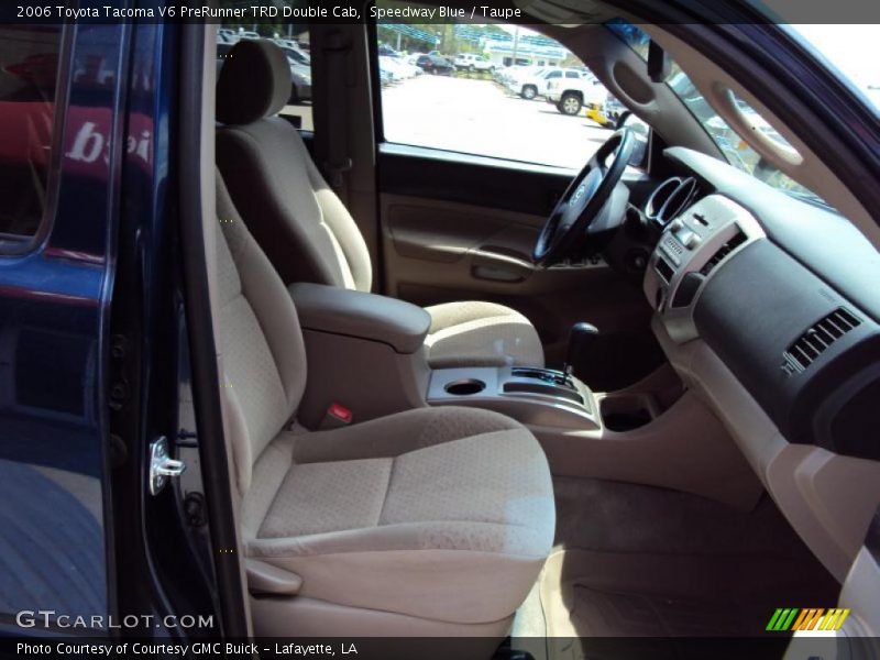 Speedway Blue / Taupe 2006 Toyota Tacoma V6 PreRunner TRD Double Cab
