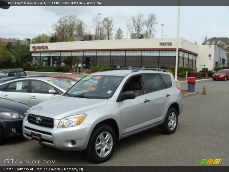 Classic Silver Metallic / Ash Gray 2007 Toyota RAV4 4WD
